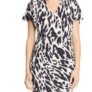 NWT Parker Monochrome Animal Print dress size 6